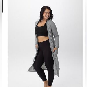 Savvi cardigan. Lite blue color. Light weight cotton